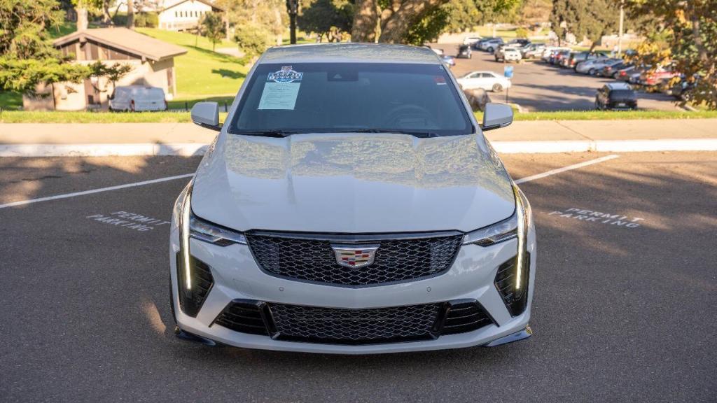 used 2022 Cadillac CT4-V car, priced at $54,995