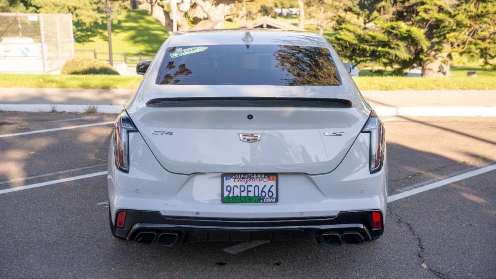 used 2022 Cadillac CT4-V car, priced at $54,995