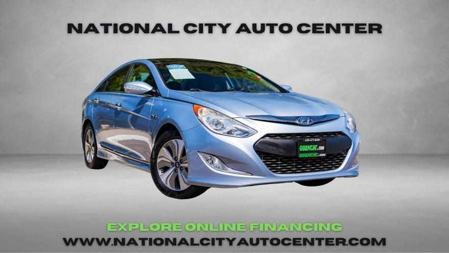 used 2015 Hyundai Sonata Hybrid car, priced at $13,995