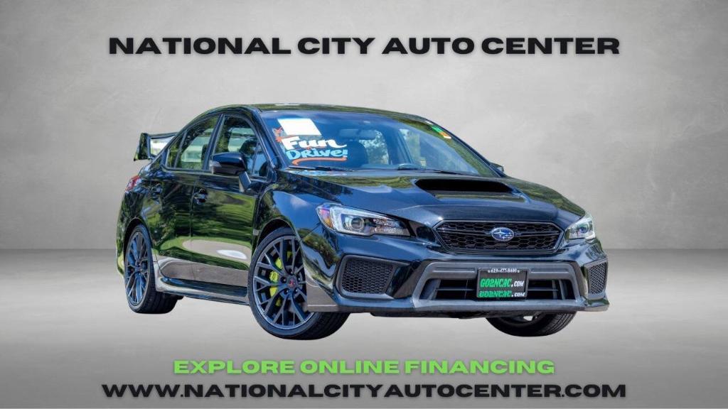 used 2018 Subaru WRX STI car, priced at $23,795