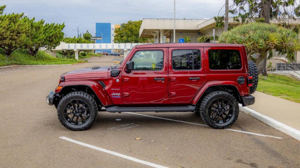 used 2022 Jeep Wrangler Unlimited 4xe car, priced at $34,995