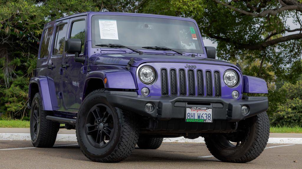 used 2017 Jeep Wrangler Unlimited car, priced at $21,777