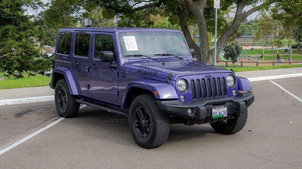 used 2017 Jeep Wrangler Unlimited car, priced at $21,777
