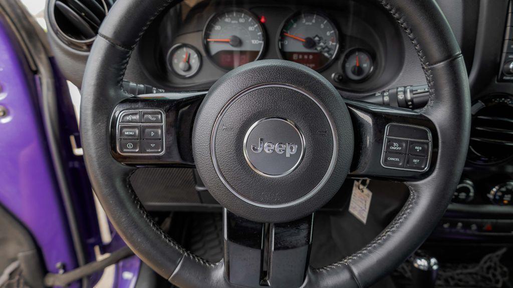 used 2017 Jeep Wrangler Unlimited car, priced at $21,777