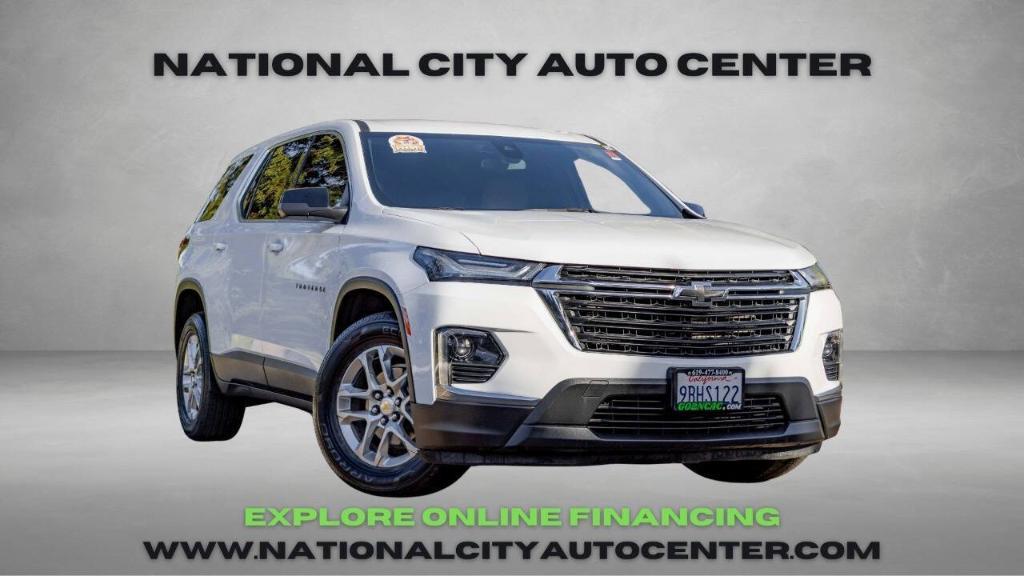 used 2022 Chevrolet Traverse car, priced at $24,495