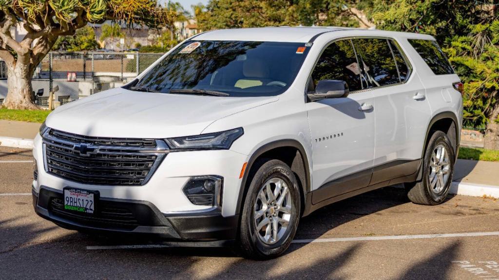 used 2022 Chevrolet Traverse car, priced at $24,495