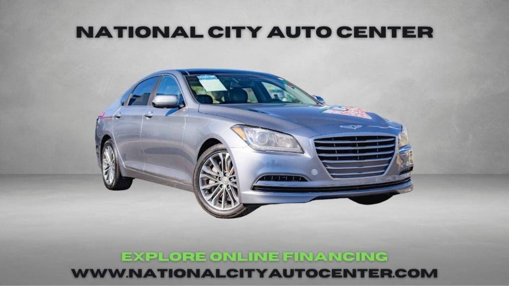 used 2015 Hyundai Genesis car, priced at $15,995