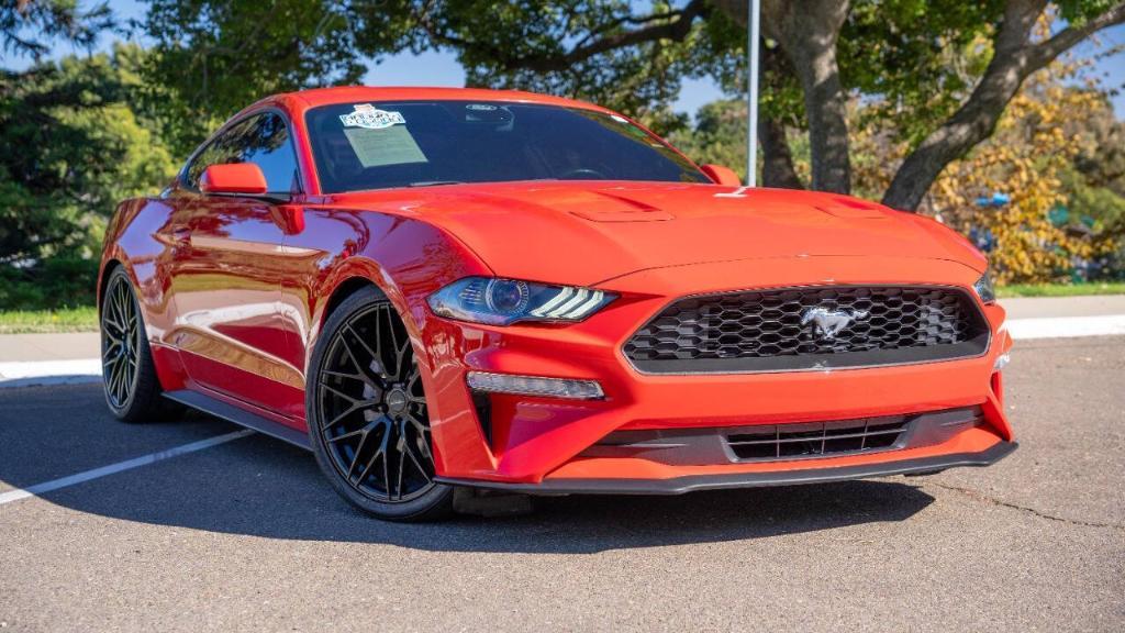 used 2021 Ford Mustang car, priced at $23,995