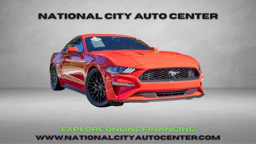 used 2021 Ford Mustang car, priced at $23,995