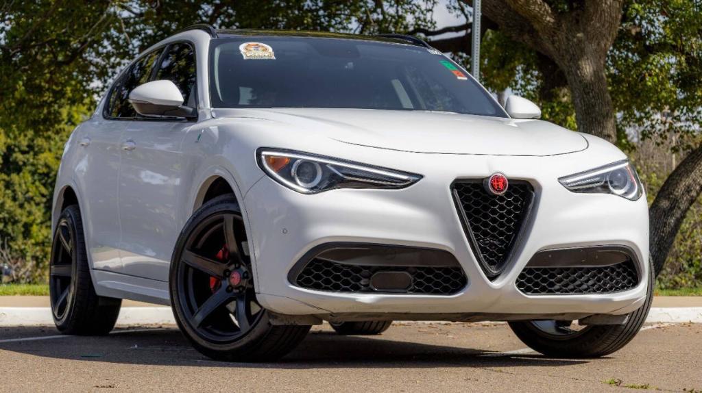 used 2018 Alfa Romeo Stelvio car, priced at $15,995