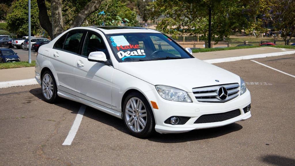 used 2009 Mercedes-Benz C-Class car, priced at $9,995