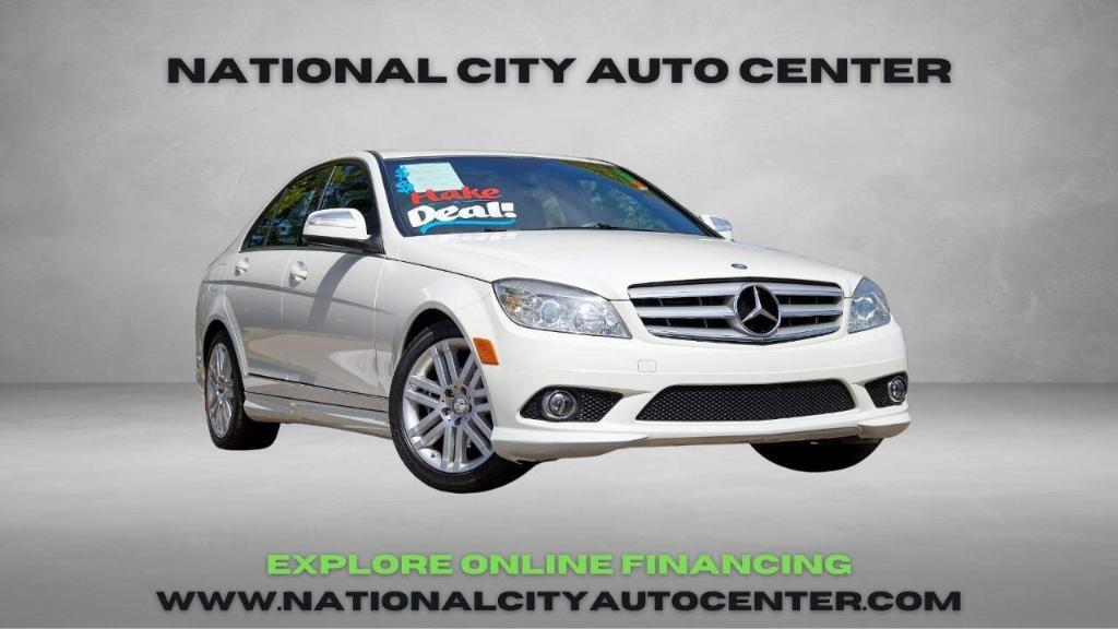 used 2009 Mercedes-Benz C-Class car, priced at $9,995