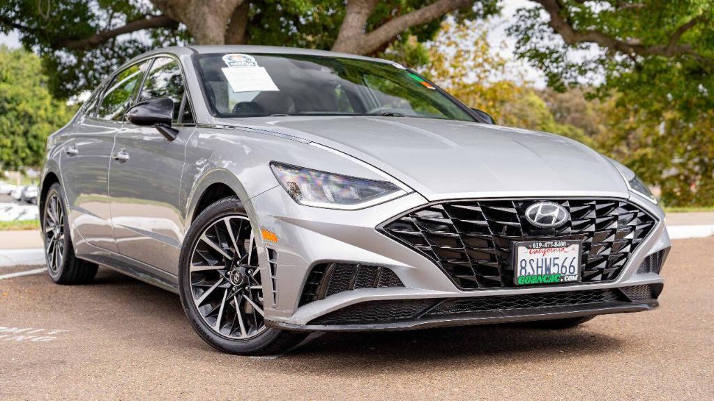 used 2020 Hyundai Sonata car, priced at $17,995