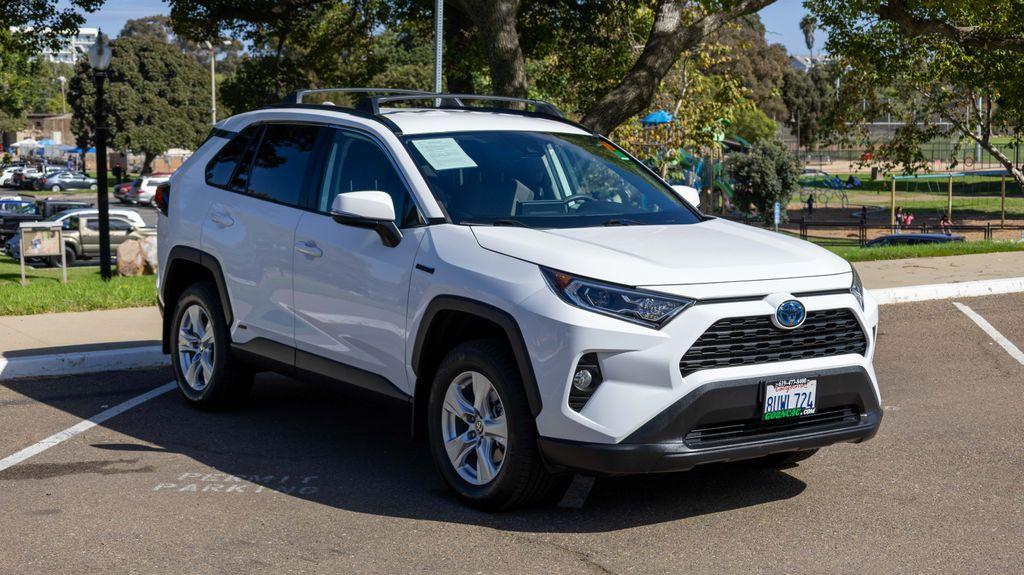 used 2021 Toyota RAV4 Hybrid car, priced at $29,995
