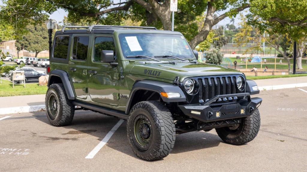 used 2020 Jeep Wrangler Unlimited car, priced at $25,995