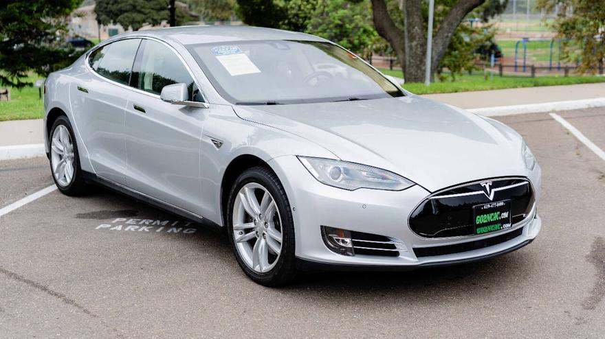 used 2014 Tesla Model S car, priced at $19,995