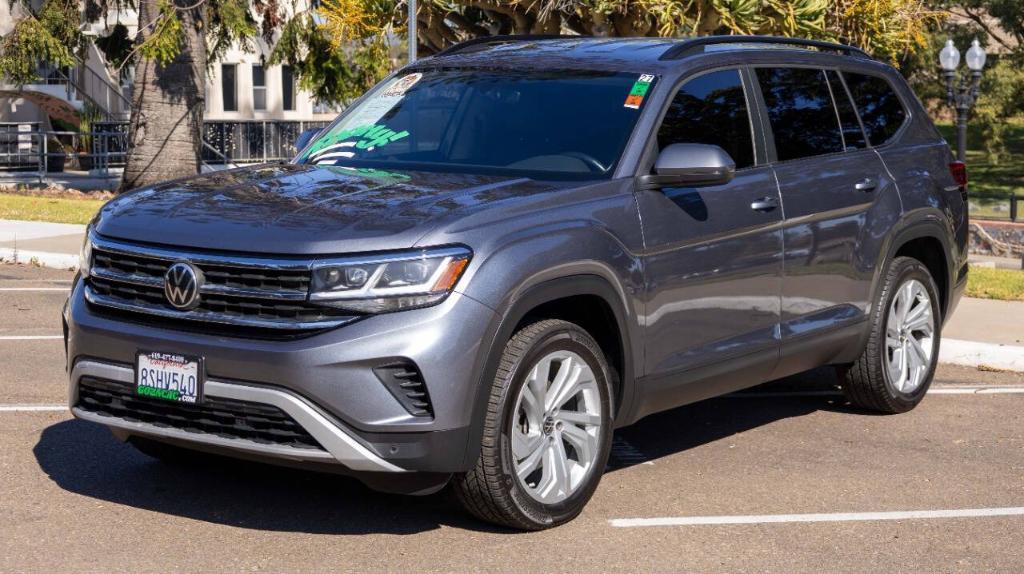 used 2021 Volkswagen Atlas car, priced at $23,895