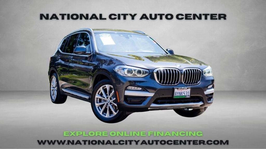 used 2019 BMW X3 car, priced at $23,595