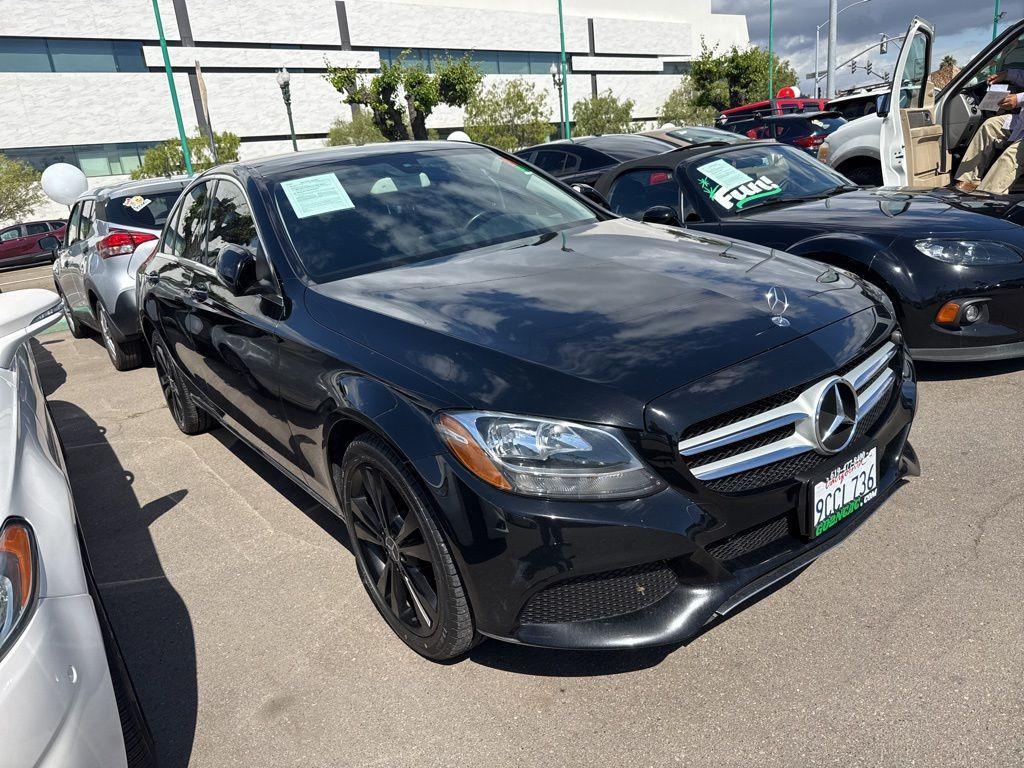 used 2015 Mercedes-Benz C-Class car, priced at $13,995