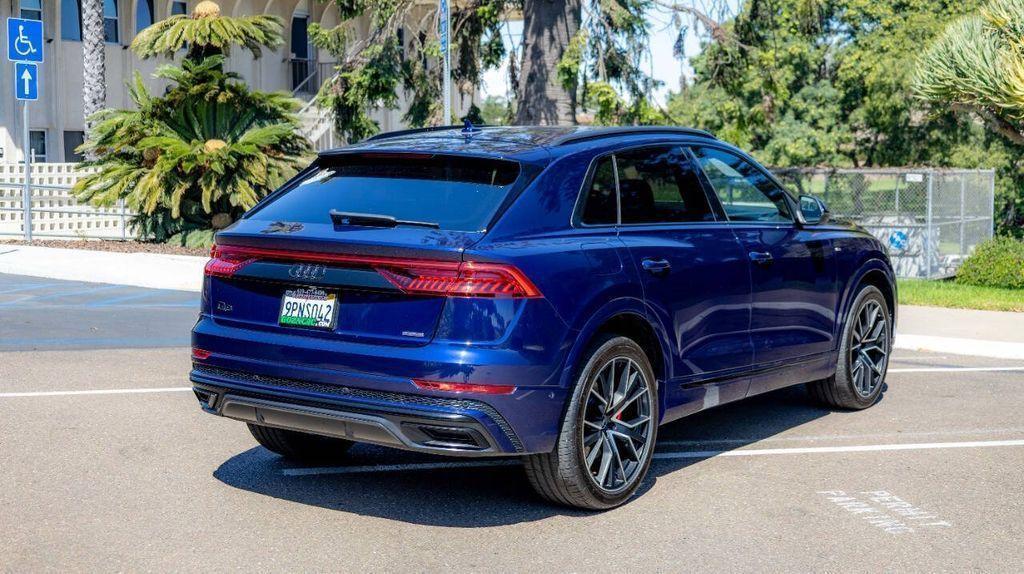 used 2021 Audi Q8 car, priced at $38,995