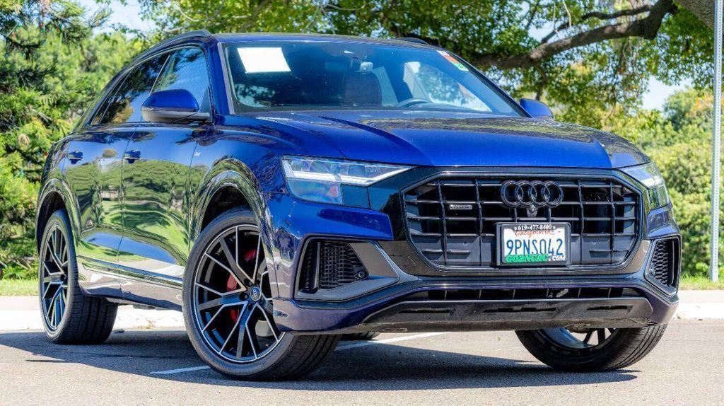 used 2021 Audi Q8 car, priced at $38,995