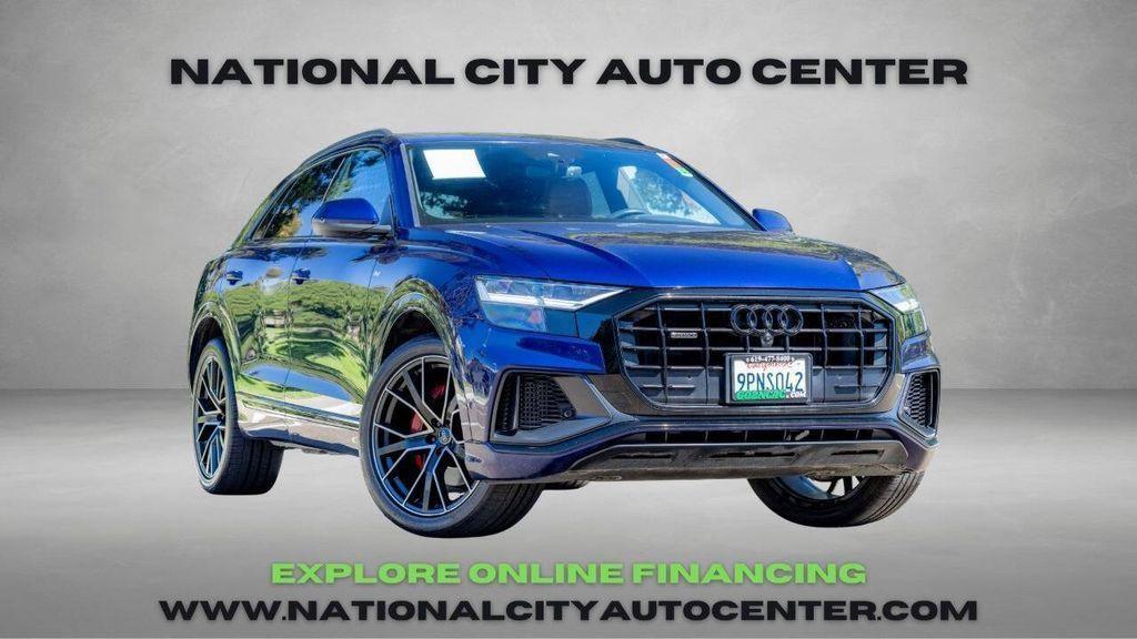 used 2021 Audi Q8 car, priced at $38,995