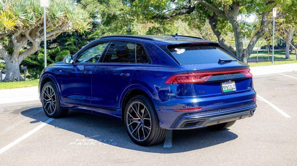 used 2021 Audi Q8 car, priced at $38,995