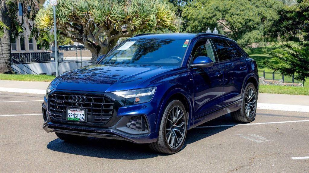 used 2021 Audi Q8 car, priced at $38,995
