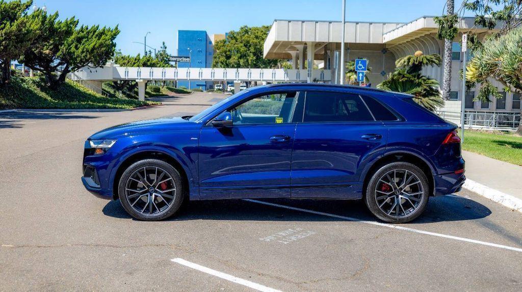 used 2021 Audi Q8 car, priced at $38,995