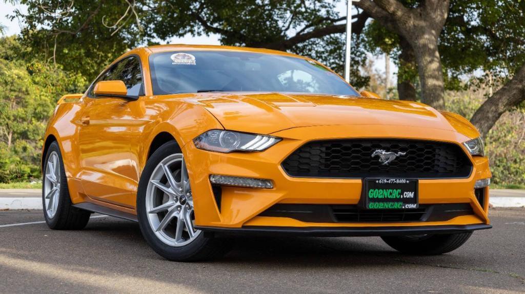 used 2018 Ford Mustang car, priced at $21,995