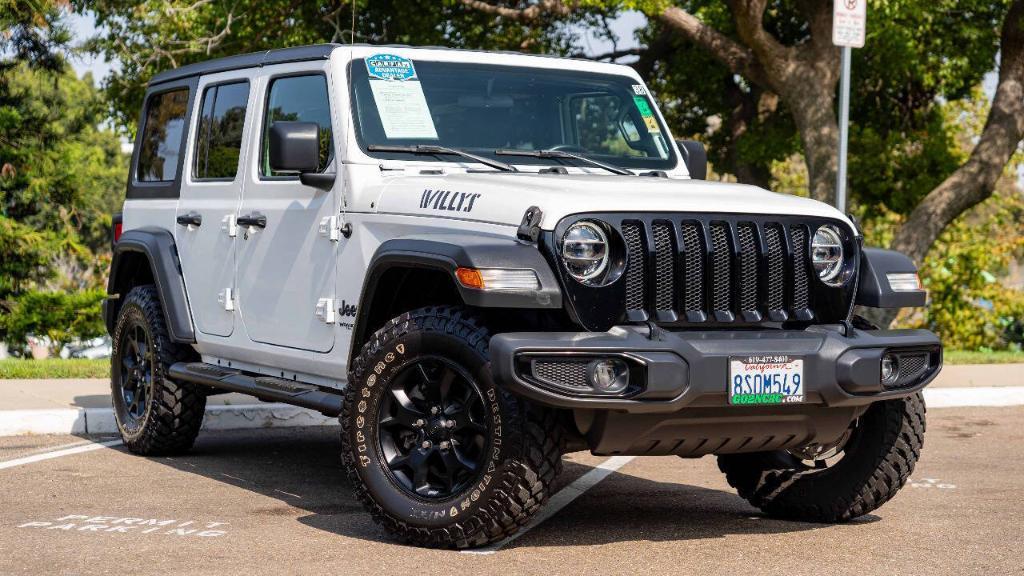 used 2020 Jeep Wrangler Unlimited car, priced at $35,995