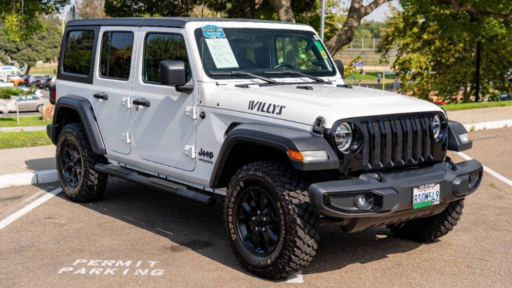 used 2020 Jeep Wrangler Unlimited car, priced at $35,995