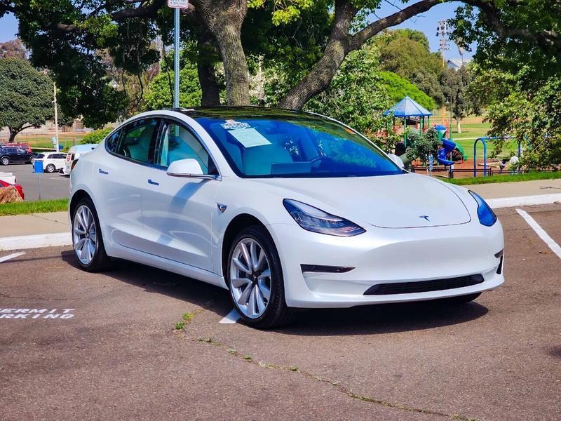 used 2019 Tesla Model 3 car, priced at $26,995