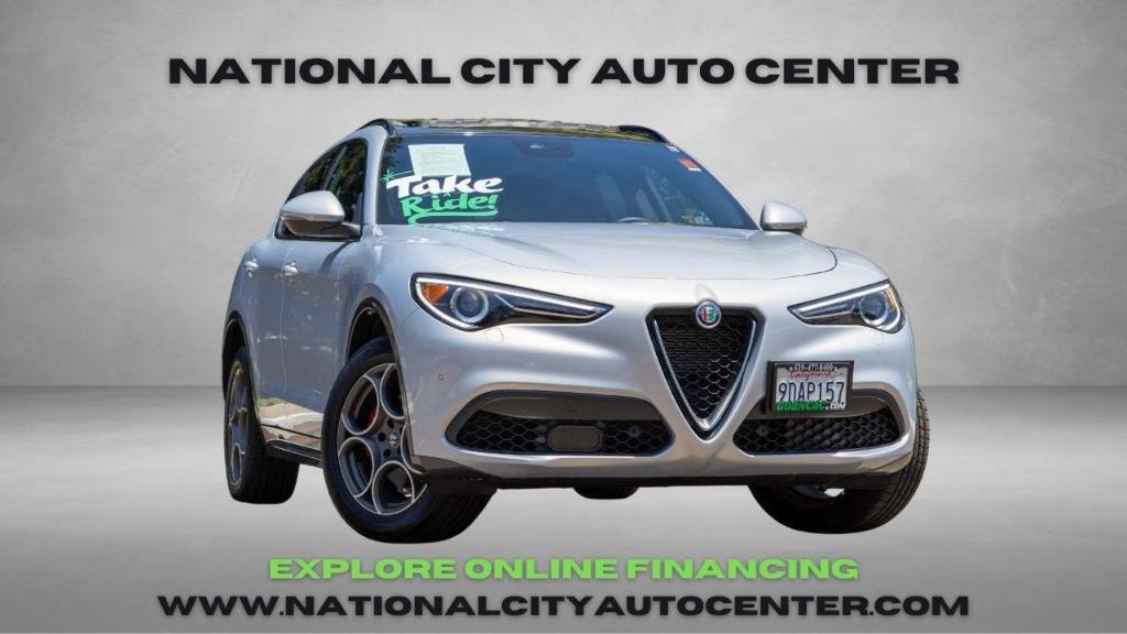 used 2022 Alfa Romeo Stelvio car, priced at $34,995