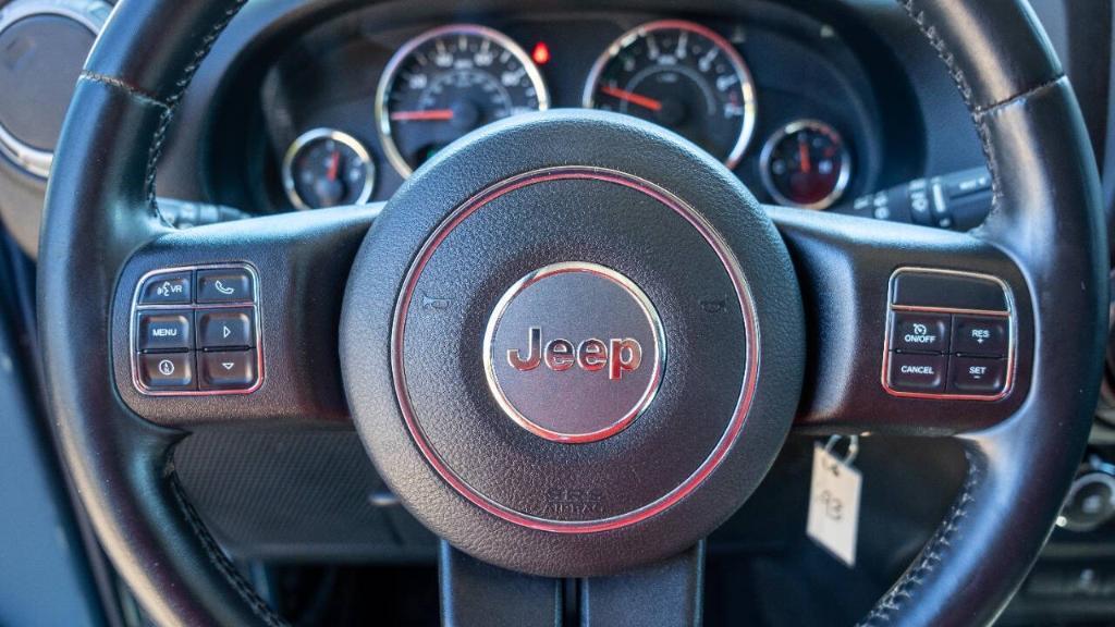 used 2015 Jeep Wrangler car, priced at $20,995