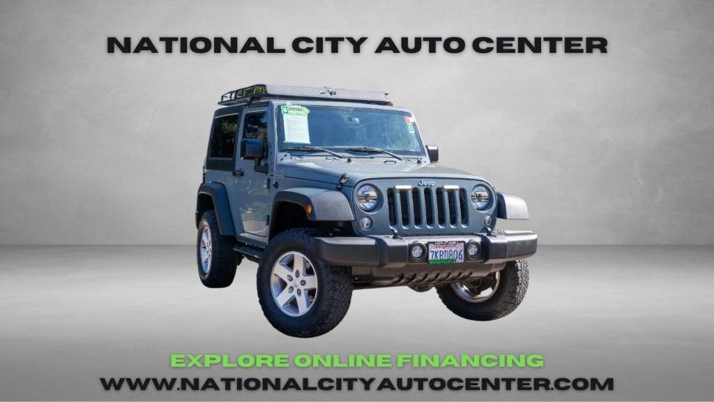 used 2015 Jeep Wrangler car, priced at $20,995