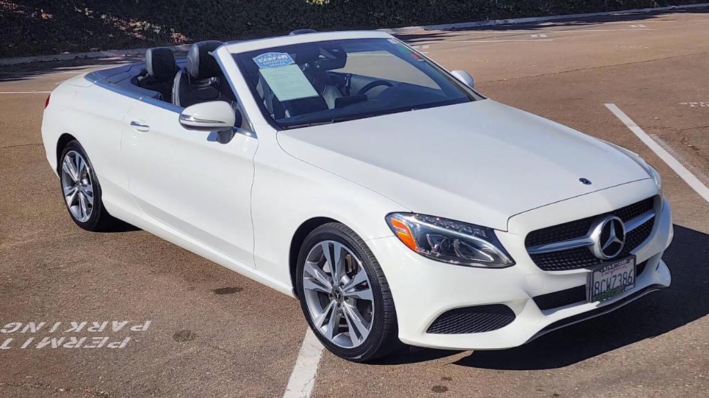 used 2018 Mercedes-Benz C-Class car, priced at $21,795