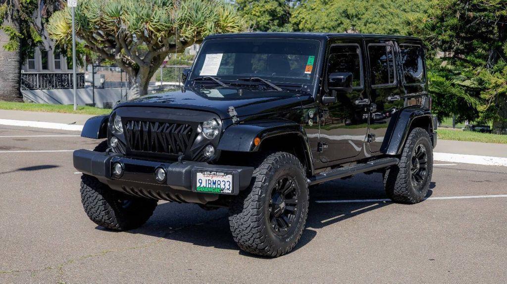 used 2014 Jeep Wrangler Unlimited car, priced at $20,995