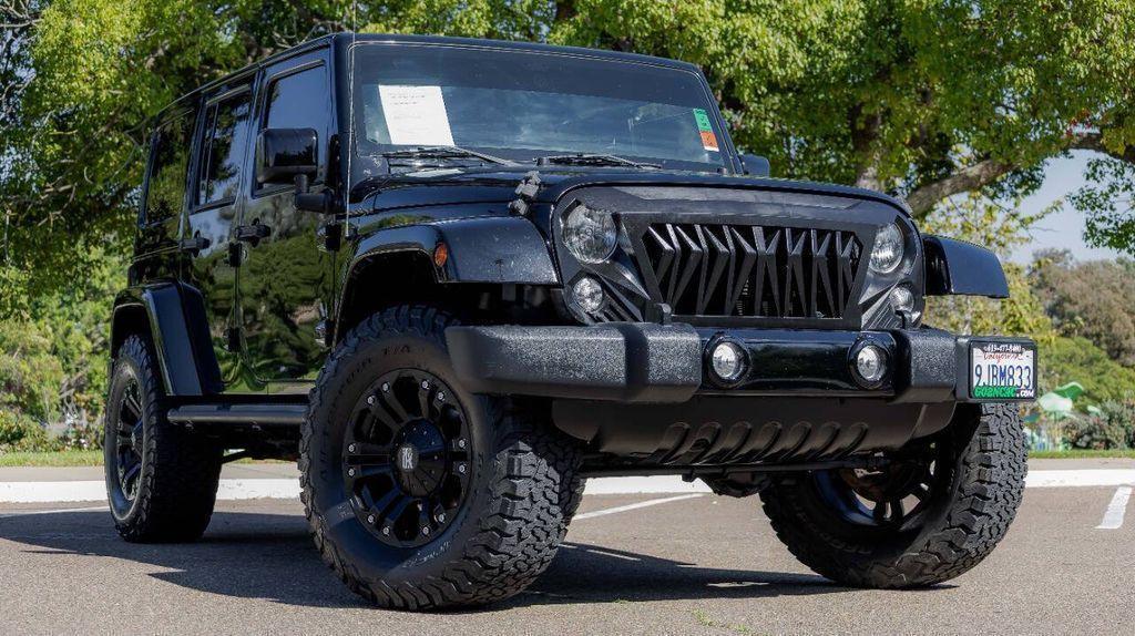 used 2014 Jeep Wrangler Unlimited car, priced at $20,995