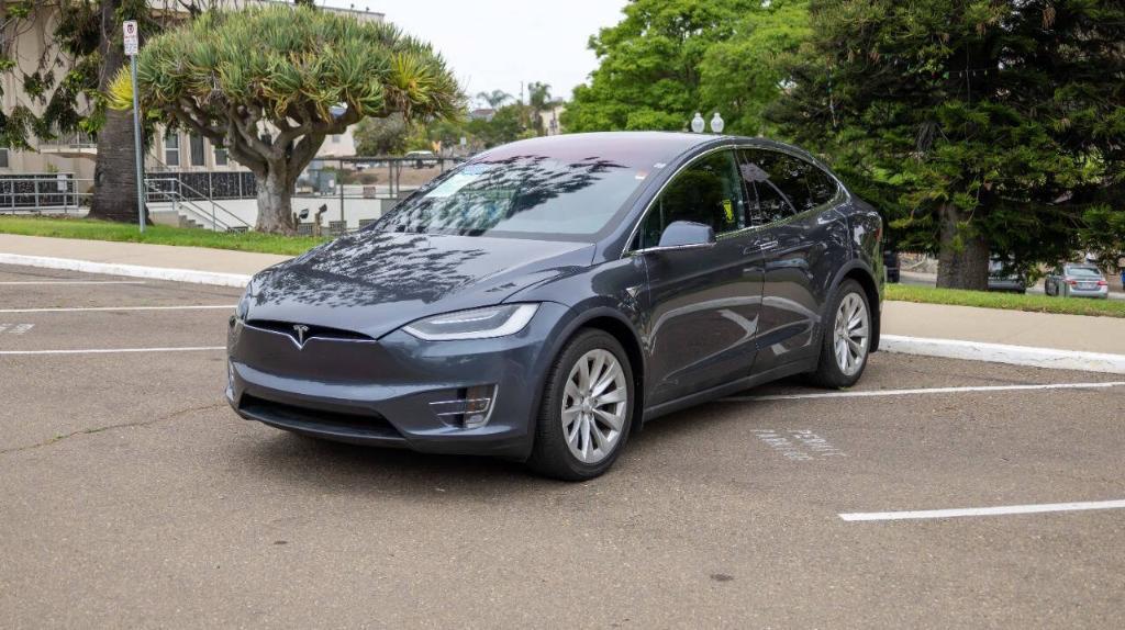 used 2018 Tesla Model X car, priced at $31,995
