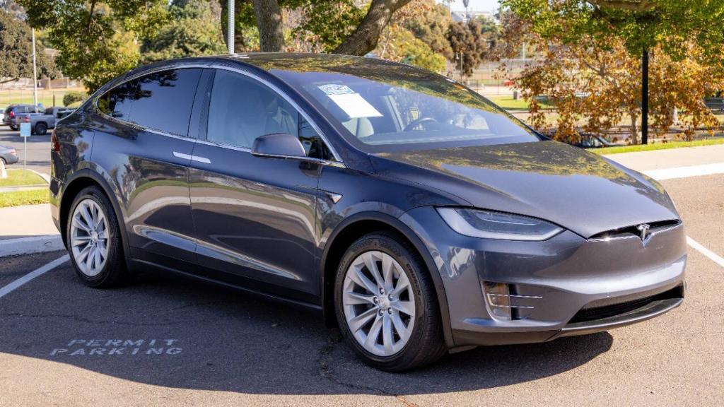 used 2018 Tesla Model X car, priced at $37,995