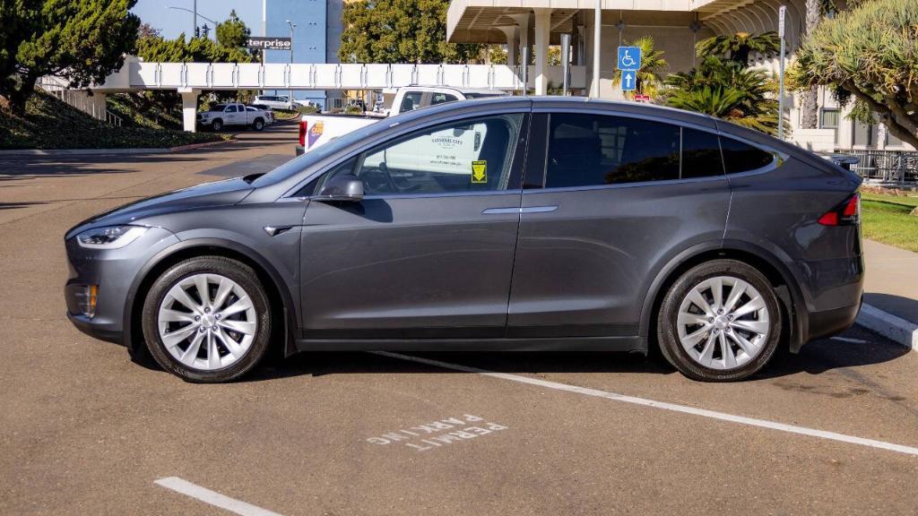 used 2018 Tesla Model X car, priced at $37,995