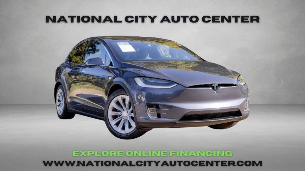 used 2018 Tesla Model X car, priced at $37,995