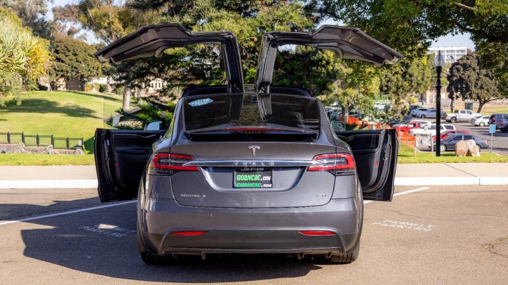 used 2018 Tesla Model X car, priced at $37,995