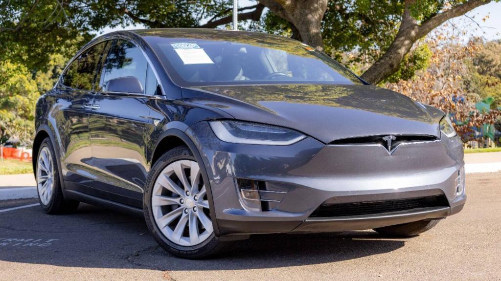 used 2018 Tesla Model X car, priced at $37,995