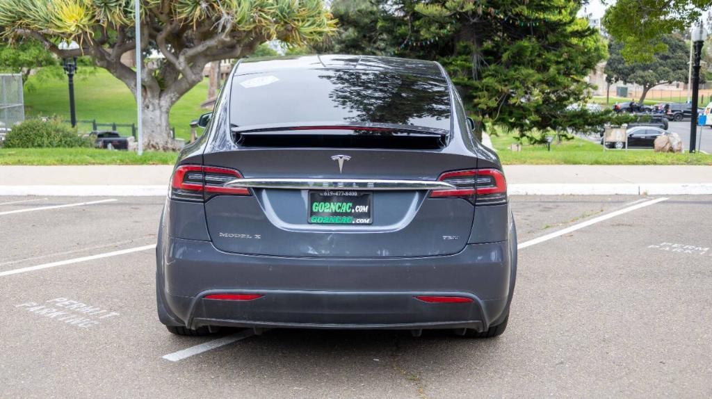 used 2018 Tesla Model X car, priced at $31,995