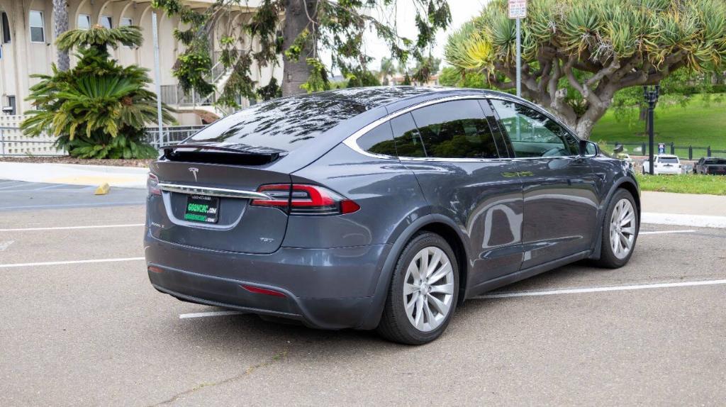 used 2018 Tesla Model X car, priced at $31,995