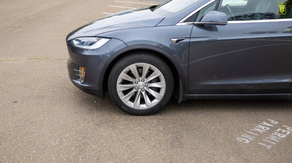 used 2018 Tesla Model X car, priced at $31,995