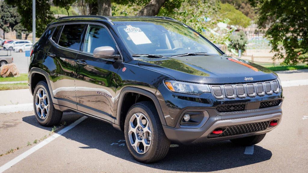 used 2022 Jeep Compass car, priced at $22,595