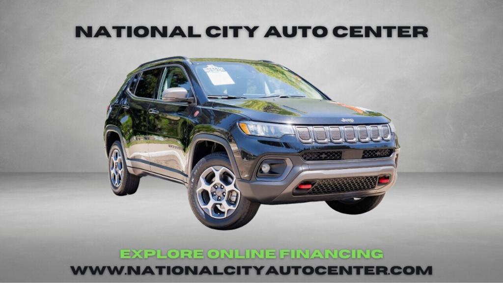 used 2022 Jeep Compass car, priced at $24,995